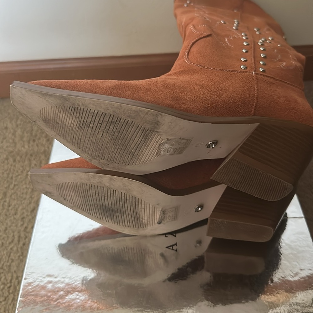 Azalea Wang Beckett Style Boots -7.5 - Picture 15 of 16